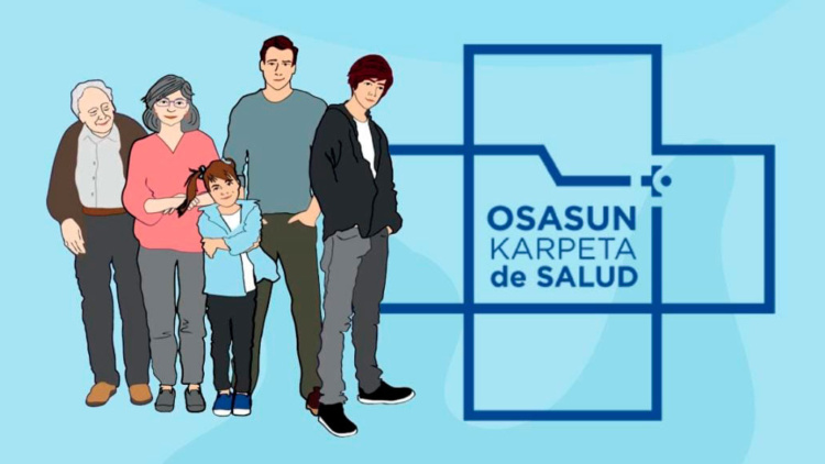 Dibujo de grupo de personas de todas las edades